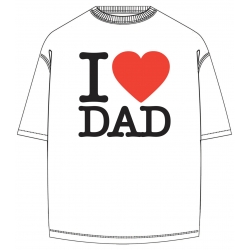 IL02 I Love Dad Classic Tee Shirt